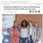 Nonprofit Celebrates 15 Years Of Mentoring Annapolis Students With Low Incomes